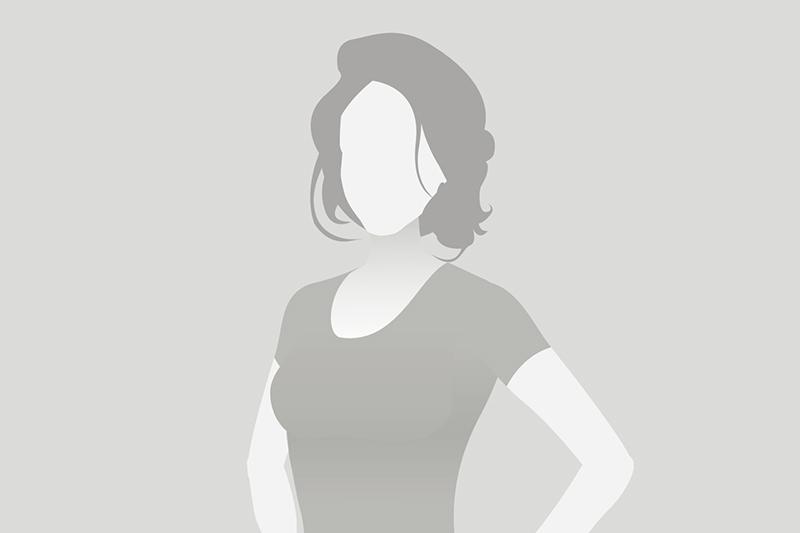 Die Bilddarstellung zeigt eine stilisierte Silhouette einer Frau mit schulterlangen Haaren.